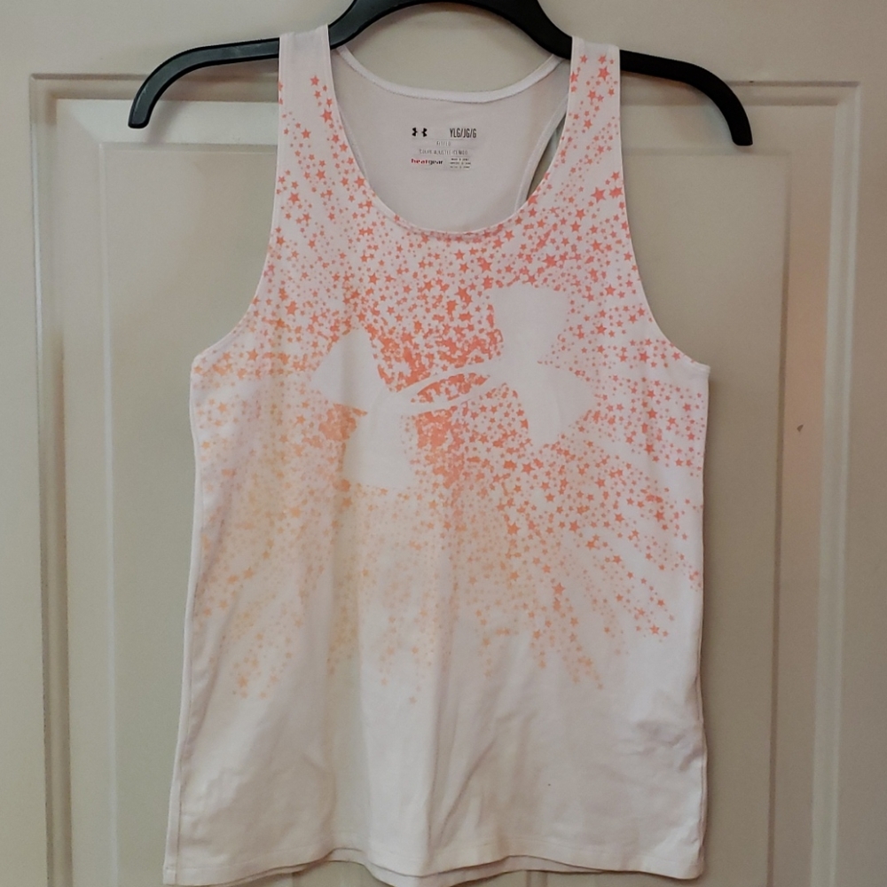 🎉HP 🎉Under Armour girls YLG tank